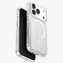 Uniq MagClick dėklas iPhone 17 Pro – skaidrus, blizgus
