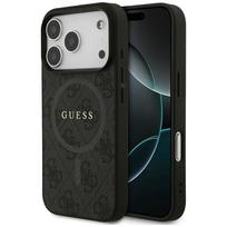 Guess MagSafe dėklas iPhone 17 Pro – juodas