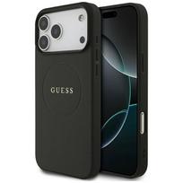 Guess MagSafe dėklas iPhone 17 Pro Max – juodas