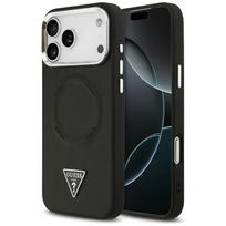Guess MagSafe dėklas iPhone 17 Pro – juodas