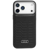 Audi GT Sintetinė oda MagSafe Dėklas iPhone 17 Pro Max - juodas