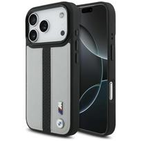 BMW M perforuotas juostelinis logotipas MagSafe Dėklas, skirtas iPhone 17 Pro - Gray