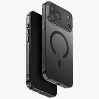 Uniq Airsuit dėklas, skirtas iPhone 17 Pro Max Magclick Charging – juodas