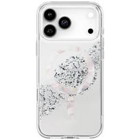 Uniq Coehl Crystelle dėklas iPhone 17 Pro Max Magnetic Charging - sidabrinis