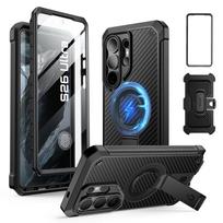 Supcase Unicorn Beetle Pro Mag MagSafe 2-Set Dėklas, skirtas Samsung Galaxy S26 Ultra - juodas
