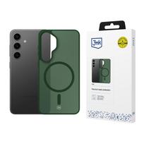 3mk Smoke MagDėklas, skirtas Samsung Galaxy S24 - Green-Translucent