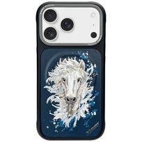 Nimmy the Horse MagSafe dėklas skirtas iPhone 17 Pro Max - tamsiai mėlyna