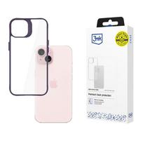 3mk Satin Armor Case+ Purple, skirtas Apple iPhone 15 - skaidrus