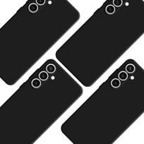 3mk Matt Case Pro, skirtas Samsung Galaxy S23 FE – matinė juoda