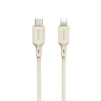 Dudao L7SCL USB-C - Lightning 30W laidas 2m - smėlio