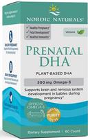 Prenatal DHA Vegan, 500mg - 60 softgels - Nordic Naturals