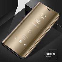 „Smart Mirror“ atverčiamas dėklas, skirtas „Xiaomi Redmi Note 7 10 5G 10S 9S 11 Plus 11S“ dangtelis „Redmi 9 9C 9T 10A 10C POCO F3 M3 M4 Pro 4G X4“ Redmi Note 11S auksas