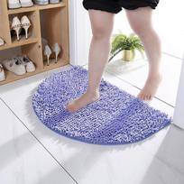 Mikropluošto neslystantis minkštas vonios kilimėlis, sugeriantis skalbimo mašinoje plaunamas šenilinis vonios kilimėlis, greitai džiūstantis Shag vonios kilimas 40*60cm