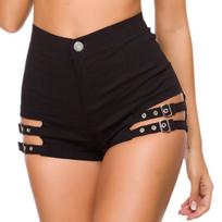 Korean High-Waist Jazz Dance Shorts - Sexy Girl Group Style 4XL