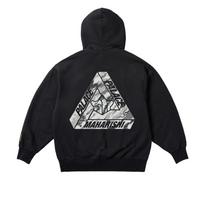 Palace x Maharishi Tri-Bonsai Hood Black Unisex Tops P28MHCS002 M