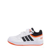 Adidas Hoops 3.0 Synthetic Leather Fabric Comfortable Fashion Versatile Durable Waterproof Low Top Kids Basketball Shoes Kids Sneaker IG6106 28