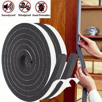 10 Roll 2/4M Self-adhesive Door Window Sealing Strip Wearable Sliding Dustproof Sponge Strip Soundproof Home Insulation Sealing Tape 10 Roll (3cm * 2m) juoda