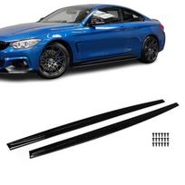 Performance Poslenksčiai, komplektas skirtas BMW F32 / F33 / F36 su M-Pack, juodi blizgūs
