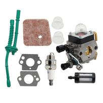 Karbiuratorius komplektas STIHL FS85 FS38 FS45 FS55 ZAMA CIQ-S186A HL75 HT70 HT75 SP85 FS85R FS85T FS85RX Žoliapjovės karbiuratoriaus priedai