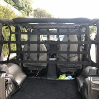 Car Auto Roof Rear Cargo Luggage Mesh Storage Net Holder Hammock for Wrangler Heavy Duty Cargo Net Cover Universal Car Cargo