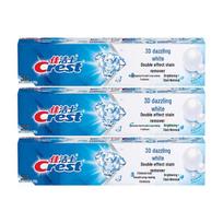 Crest 3D White Dual-Action Stain Removal Toothpaste 3-Pack