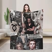 Jamie Campbell Bower Antklodė Kokybiška Super Šilta Lovatiesės Žiemai Kelionėms Biuras Sofa Lova Grafinė Lovatiesė 30x40in