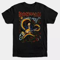 Folk Musician Donovan TShirt Bob Dylan Catch the Wind Sunshine Superman Atlantis Unisex T-Shirt S