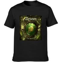 Ayreon The Source Vinilo CD Viršelis Vyriški Marškinėliai Unisex Juodi Marškinėliai Drabužiai(1) S juoda
