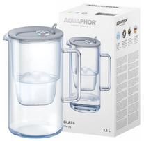 Aquaphor glass filter jug 25 l 1 Maxfor Mg cartridge Gray