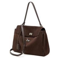 Rodeo Women's Genuine Leather Tote Bag, Matte Cowhide, High-end Feel, Large Capacity Single-shoulder Hand-carry Underarm Bag 36*13*26
