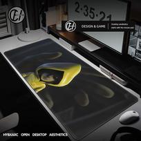 Little-nightmare Mouse Pad Desk Mouse Pad Cute HD Desk Pad Extended Gaming Keyboard Mats Large 100x50cm XXL Gamer Mousepad 600x300x2mm