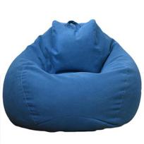 Vienspalvis audinys Lazy Lounger Bean Bag Maišas kėdė Sofa Apsauga nuo dulkių S