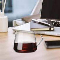 Borosilikatinio stiklo kavos virimo puodas Rankinis lašintuvas Plikytuvas Barista Daugkartinio naudojimo Aukštas 400ml