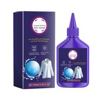Aktyvus fermentinis drabužių dėmių valiklis, šalinantis aliejaus dėmes ir stipriai valo sunkiai įveikiamas dėmes, 100 ml One Size violetinė