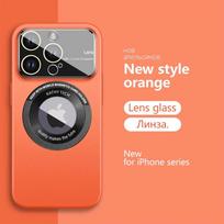 Prabangus matinis magnetinis Magsafe belaidžio įkrovimo dėklas, skirtas iPhone 15 14 12 11 13 Pro Max Plus fotoaparato objektyvo apsauginis telefono dangtelis For iPhone 12 Pro