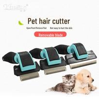Pet Shaver & Dog Hair Removal Comb - Grooming Epilator and Depilatory Cutter 17.2*6.9 cm