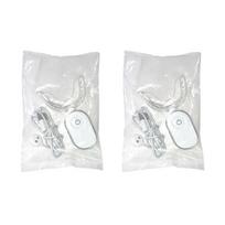 Kavitaciniai dantys 28 LED Šaltos šviesos balinimo lempa, Buitinė įkraunama mėlynos šviesos balinimo lempa, Dantų balinimo lempa Medical Silicone
