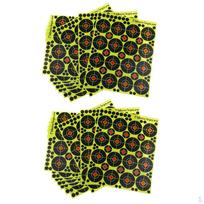 2x 160 vnt. Reaktyvūs taškiniai Dia. 5 cm popierinis taikinys