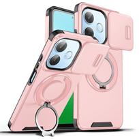 Funda For OPPO A5 Pro 5G Case Shockproof Armor Slide Lens Protect Cover For OPPOA5 Pro A5Pro 5G Magnetic Ring Stand Holder Coque Oppo A5 Pro 5G