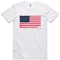 JAV Vėliavos Marškinėliai Senovinio Stiliaus Logotipas Medvilniniai Marškinėliai Unisex Marškinėliai XXXXL