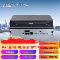 Dahua 4-Channel 8MP PoE NVR with 1 HDD Bay CN plug (adapter included)