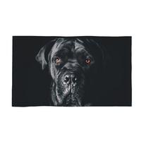 The art of dog Cane Corso - Italian Mastiff Soft Face Towel Quick Dry Pool Bath Cotton Towels Absorbent Quick W30*H60(CM)