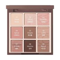 HOLIKA HOLIKA Mano Mėgstamiausia Nuotaikos Akių Paletė 16 Cinamoninis Ritinėlis 7.4g Korėjietiška Kasdienė Ruda Akių Šešėlių Paletė 16 Cinnamon Roll