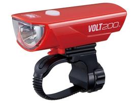CatEye LED Headlight USB Rechargeable Red Bicycle Small [VOLT200] HL-EL151RC
