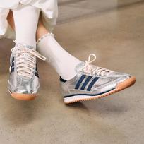 adidas SL 72 OG Sidabrinis Metalinis Kolegialus Laivynas (Moteriškas) 38.5