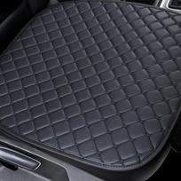 Prabangaus automobilio odinis sėdynės užvalkalas Juodas automobilio pagalvėlės užvalkalas Universalios automobilio pagalvėlės automobilių dalys 1 Pack Font Seat juoda
