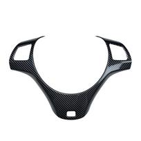 Skirta BMW 3 serijos E90 E91 E92 E93 anglies pluošto automobilio vairo dekoratyvinis rėmo lipdymas lipduko juostelės apdailos dangtelis