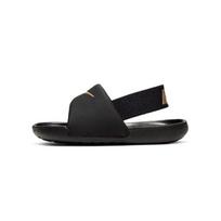 Nike Kawa Slide TD Black Metallic Gold Baby Sneakers BV1094-003 27 black