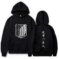 Attack on Titan Fashion Animacija Megztiniai Megztiniai Viršutiniai Unisex Drabužiai Unisex L