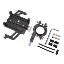 Motorcycle Phone Mount Aluminum Alloy Waterproof Shock Resistant Bike Phone Holder for Smart Phone